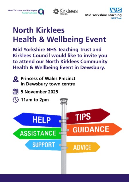 Poster with information about the event on 5th November